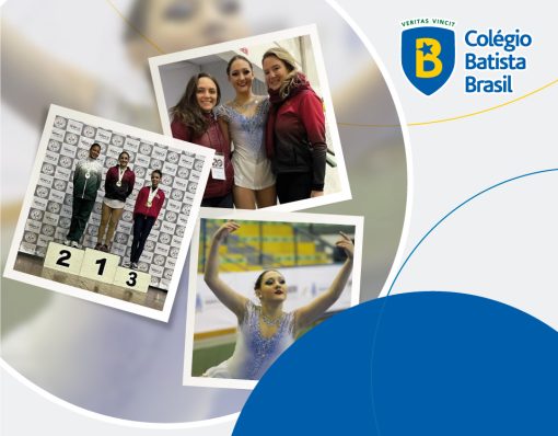 Estudante do Colégio Batista Brasil conquista Campeonato Gaúcho de Patinação Artística