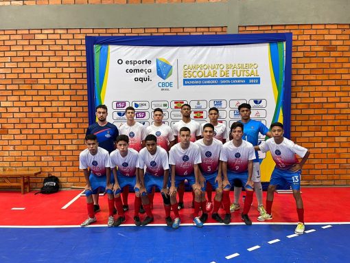 Alunos do Colégio Batista são vice-campeões do Campeonato Brasileiro de Futsal na categoria sub-18