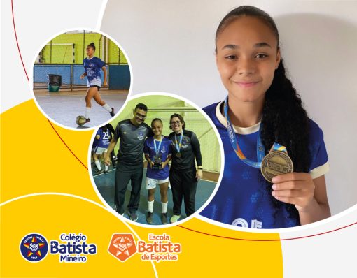 Estudante do Colégio Batista Mineiro BH – Floresta é convocada para a Seleção Brasileira sub-15 de futebol feminino