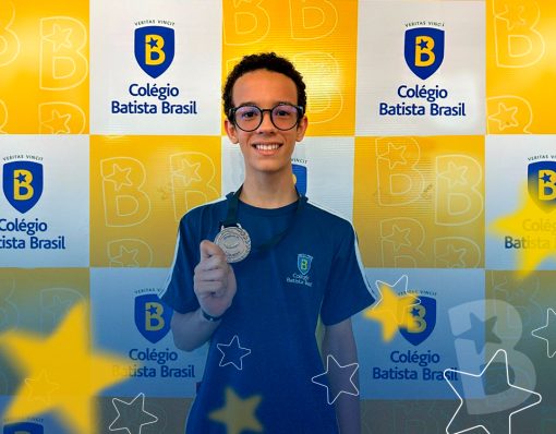 Estudante do Colégio Batista Brasil João Pessoa conquista medalha na Olímpiada Nacional de Literatura